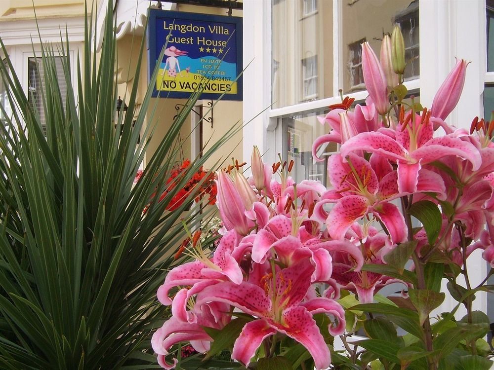 Langdon Villa Guest House Tenby Kültér fotó